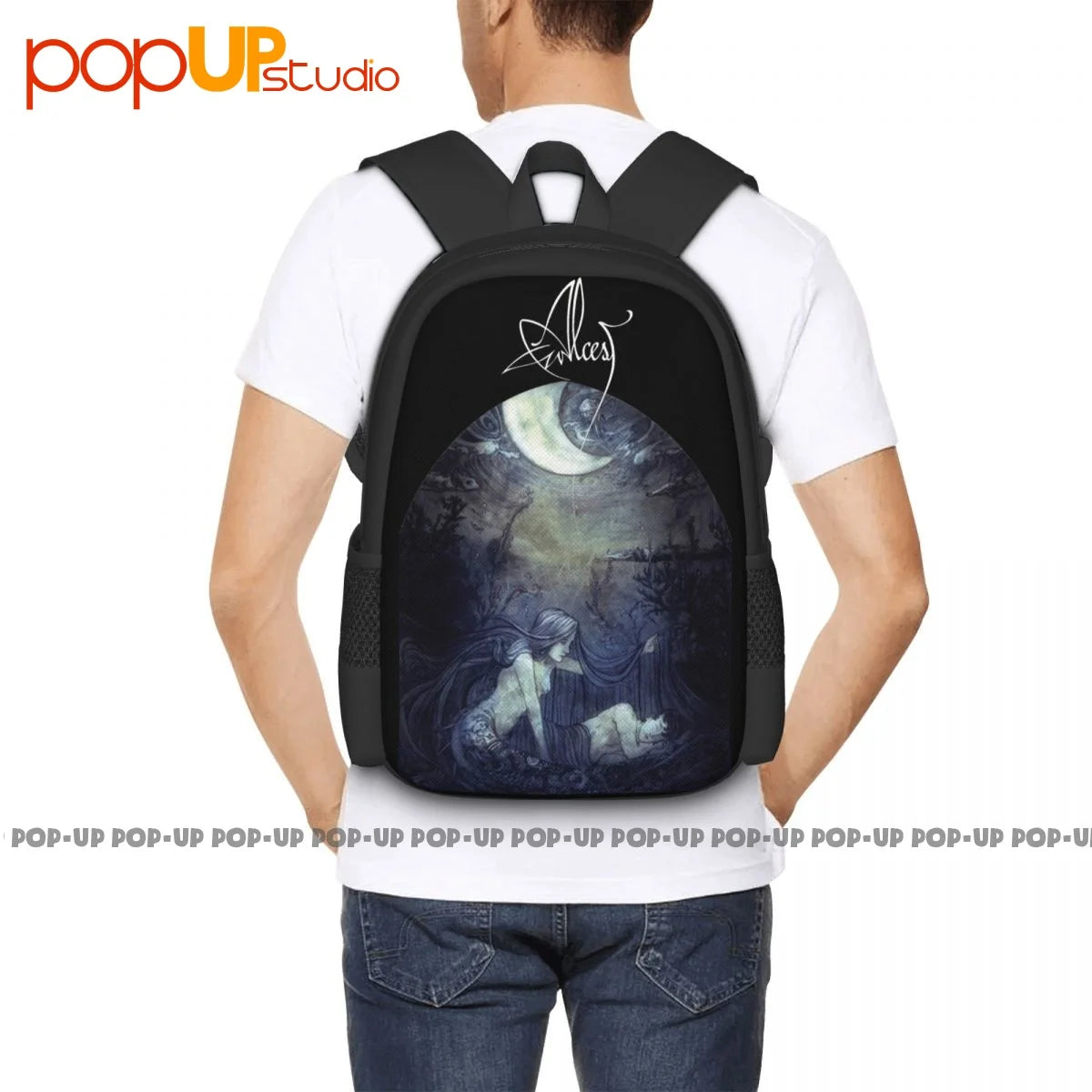 Alcest Ecailles De Lune Amesouers Les Discrets Katatonia Backpack