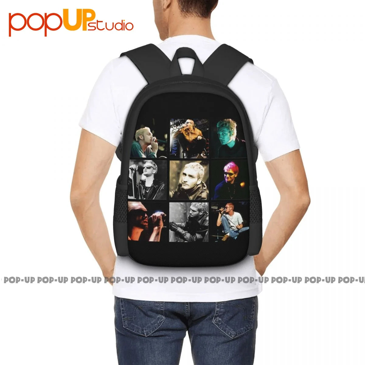 Alice In Chains Layne Staley Backpack Large Capacity Bookbag