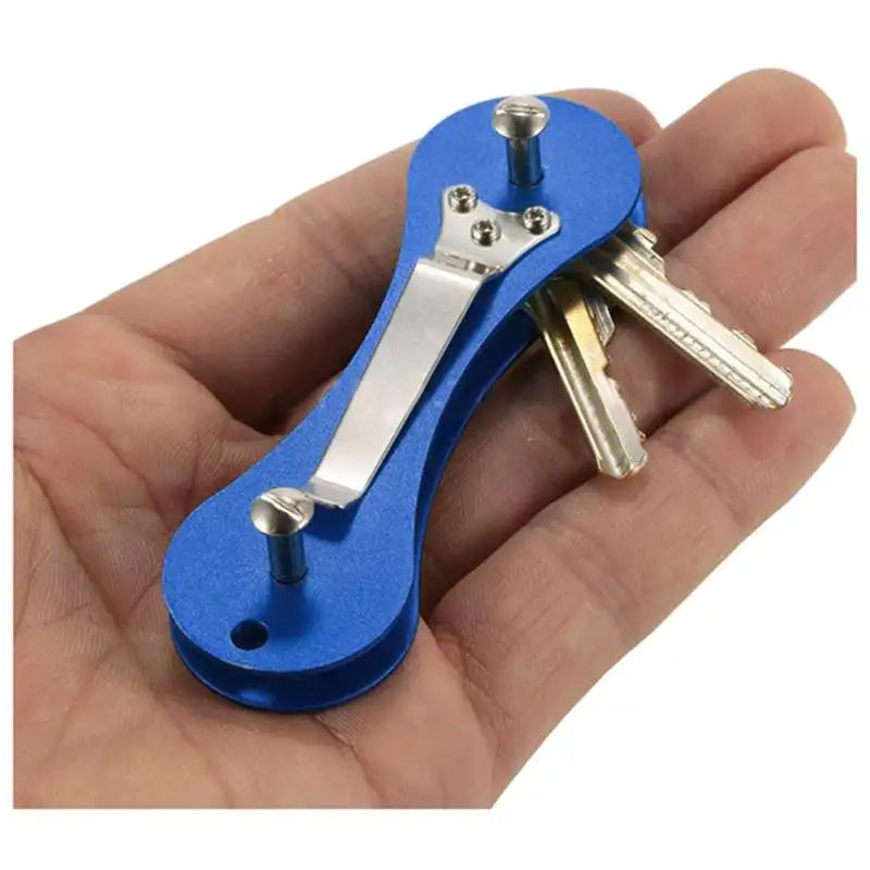 Aluminum Alloy Keychain Key Holder Organizer & Wallet