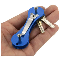 Aluminum Alloy Keychain Key Holder Organizer & Wallet
