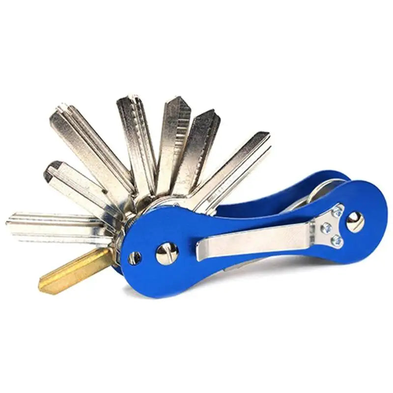 Aluminum Alloy Keychain Key Holder Organizer & Wallet