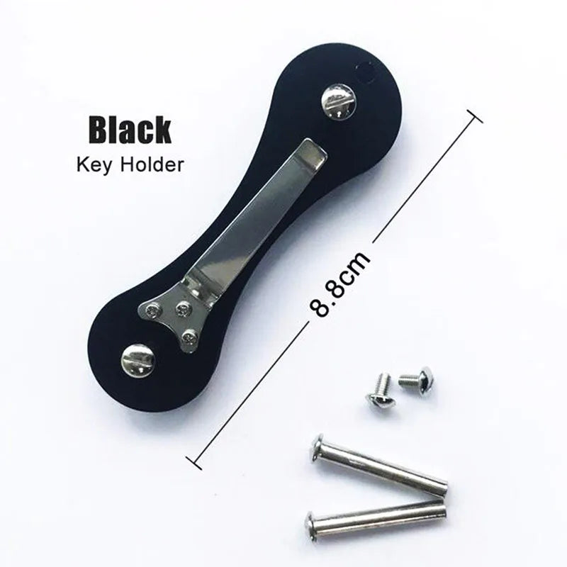 Aluminum Keychain Key Holder Organizer Portable Key Wallet