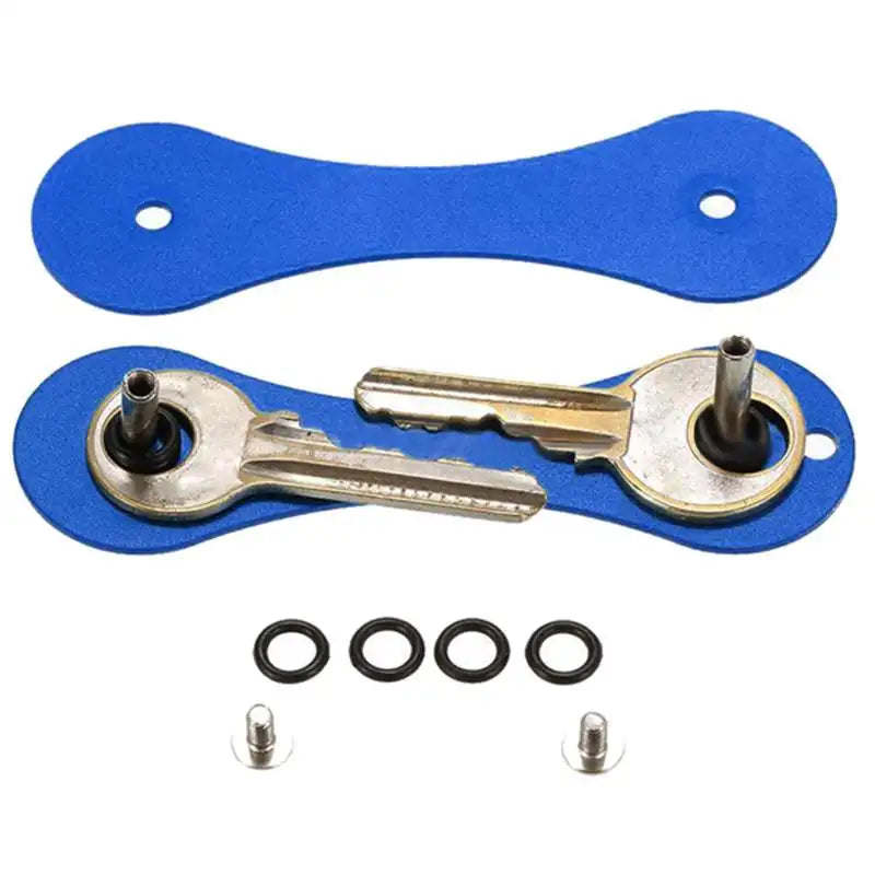Aluminum Keychain Key Holder Organizer Portable Key Wallet