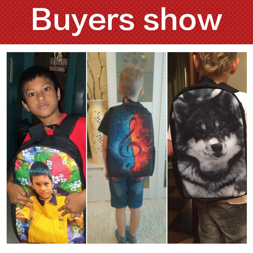 African Girl Print Backpack 16 Inch Sublimation School Bag