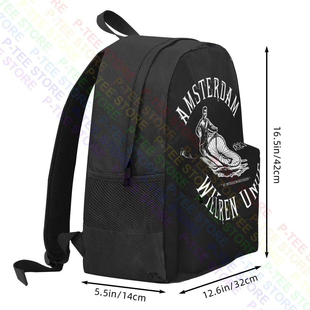 Amsterdam Bicycle Club Large Capacity Backpack Gym Bag