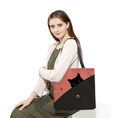 Animal Paw Print Women's Shoulder Bag High Capacity Shopping Bag