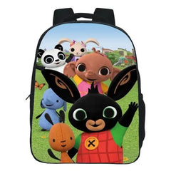 Rabbit Plush Drawstring Backpack for Kids