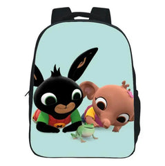 Rabbit Plush Drawstring Backpack for Kids