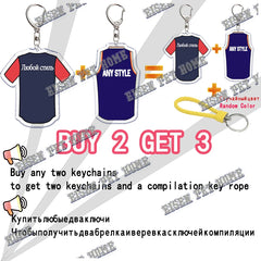 Anime Honkai Star Rail Keychain Bag Game Pendant Key Chain Ring