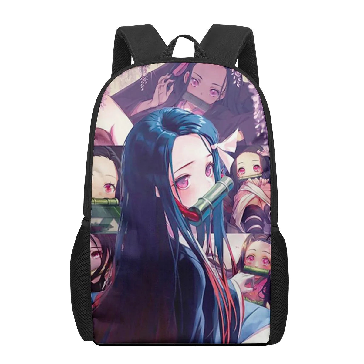 Nezuko Print School Bag for Boys and Girls