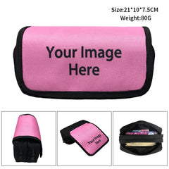 Anime Demon Slayer Kimetsu No Yaiba Zipper Pencil Case Makeup Bag