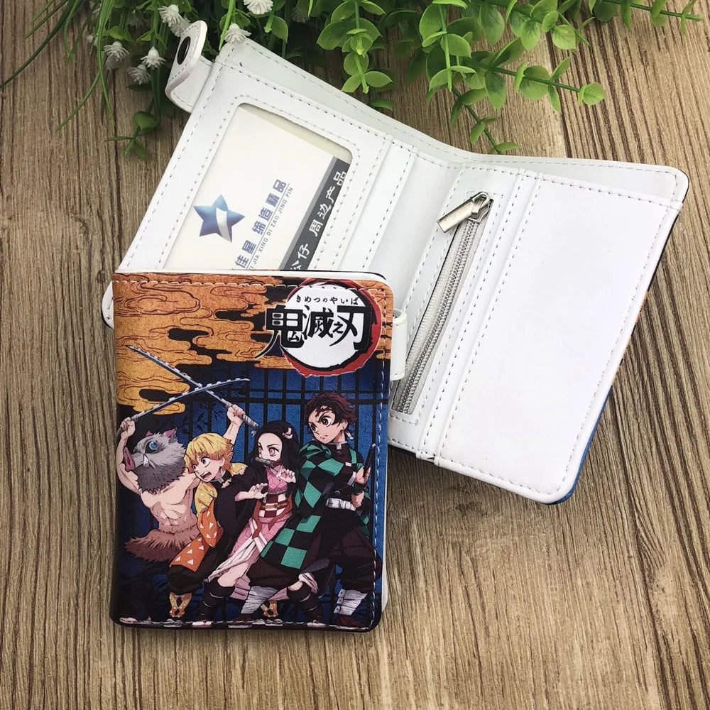 Demon Slayer: Kimetsu no Yaiba Leather Wallet Tanjirou/Nezuko Purse