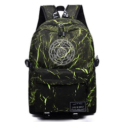 Fullmetal Alchemist Backpack Teen Casual Schoolbag Laptop Bag