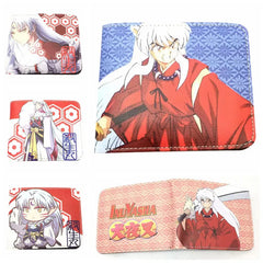 Inuyasha Sesshoumaru Short Wallet Student PU Purse Cosplay Gift
