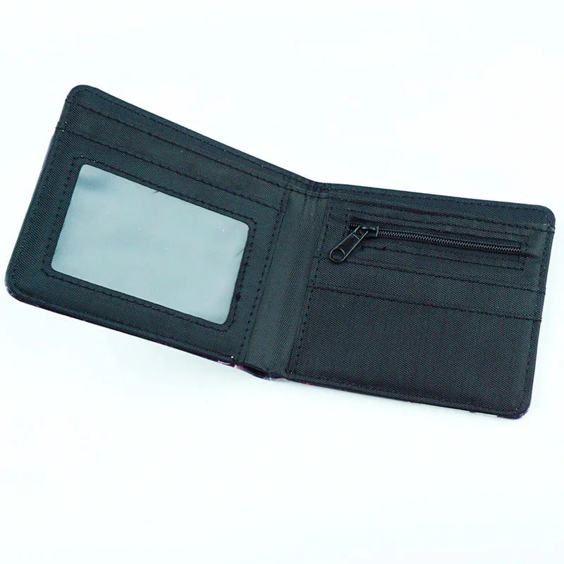 JoJo's Bizarre Adventure Jotaro Wallet Short PU Purse Cosplay Gift