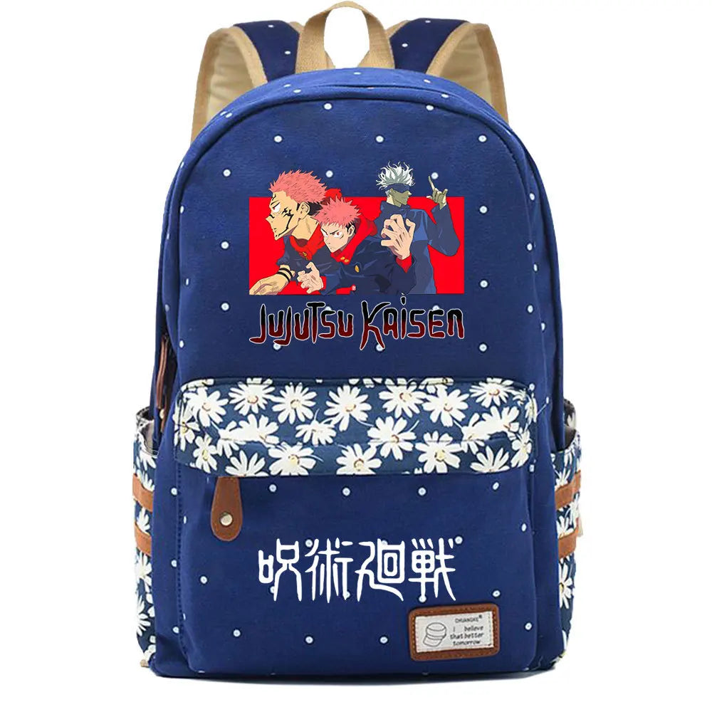 Jujutsu Kaisen Teen Backpack Unisex School Travel Laptop Bag