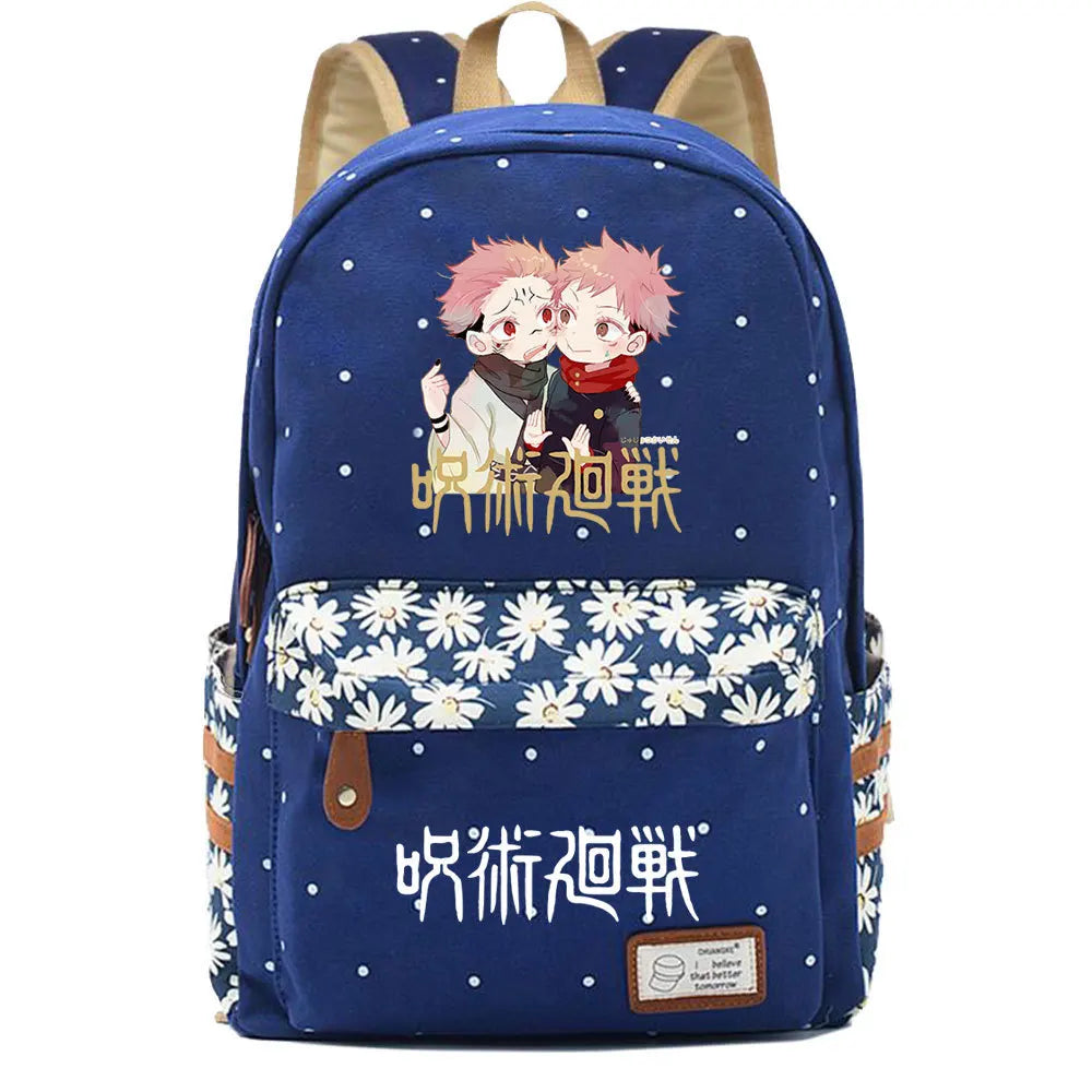 Jujutsu Kaisen Teen Backpack Unisex School Travel Laptop Bag