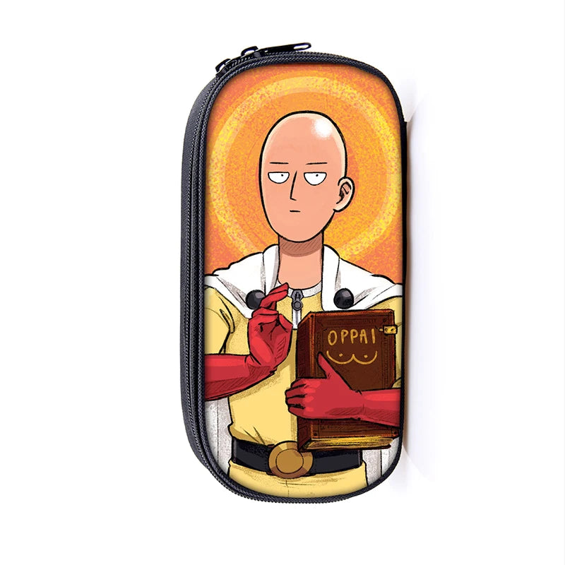 One Punch Man: Saitama Pencil Bag for Boys Girls School