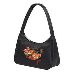 Anime Printing Underarm Shoulder Bags Shopper Casual Women Bag Tote Nylon Handba