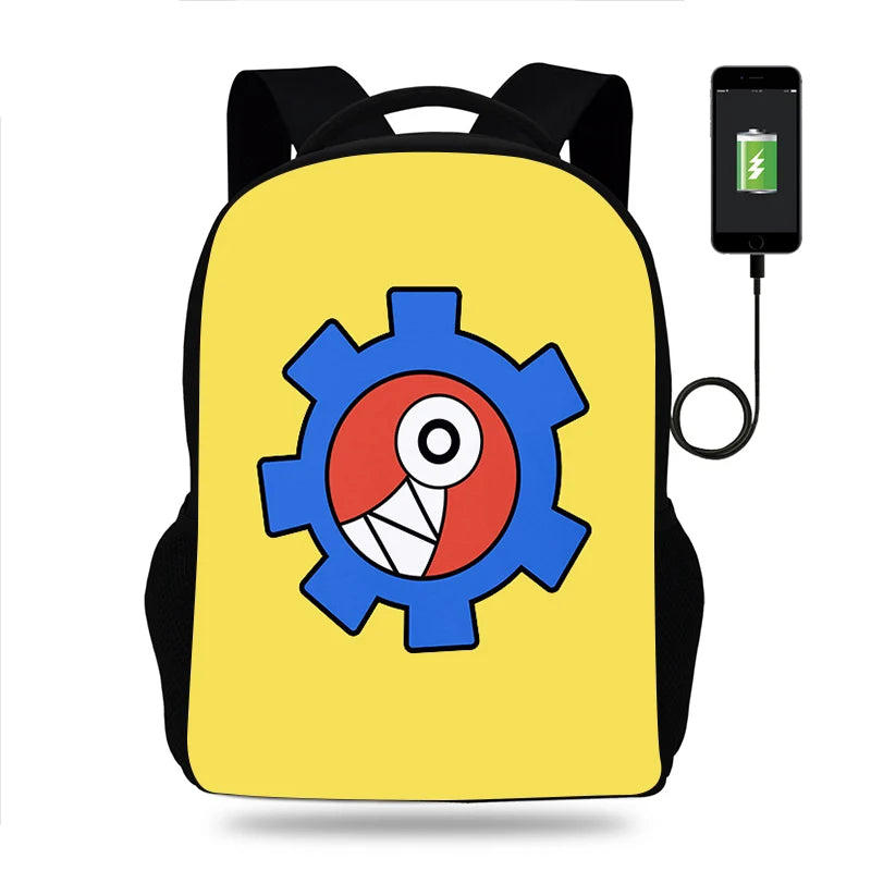 Anime SK8 The Infinity Backpack School Bag USB Charging Daily Travel Backpack