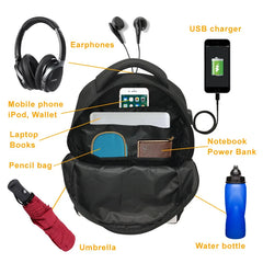 Anime SK8 The Infinity Backpack School Bag USB Charging Daily Travel Backpack