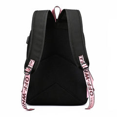 Anime Toilet-Bound Hanako School Backpack USB Manga School Bags