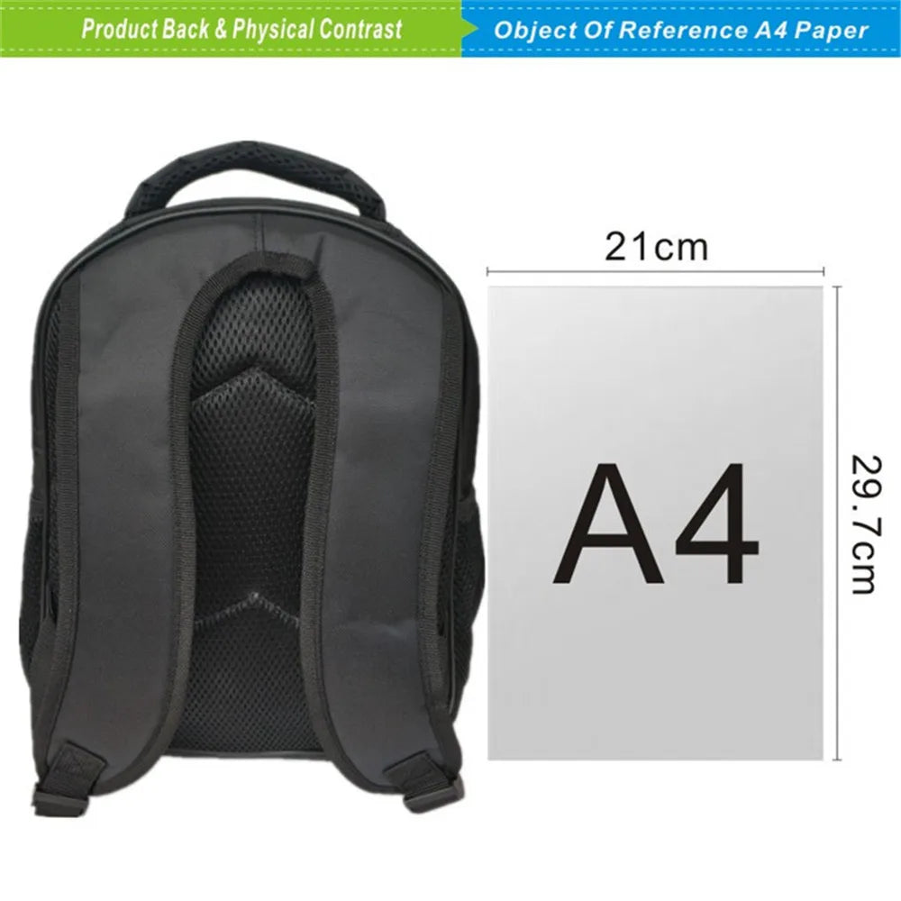 Tokyo Ghoul Backpack Children School Bag Double-layer Bookbag