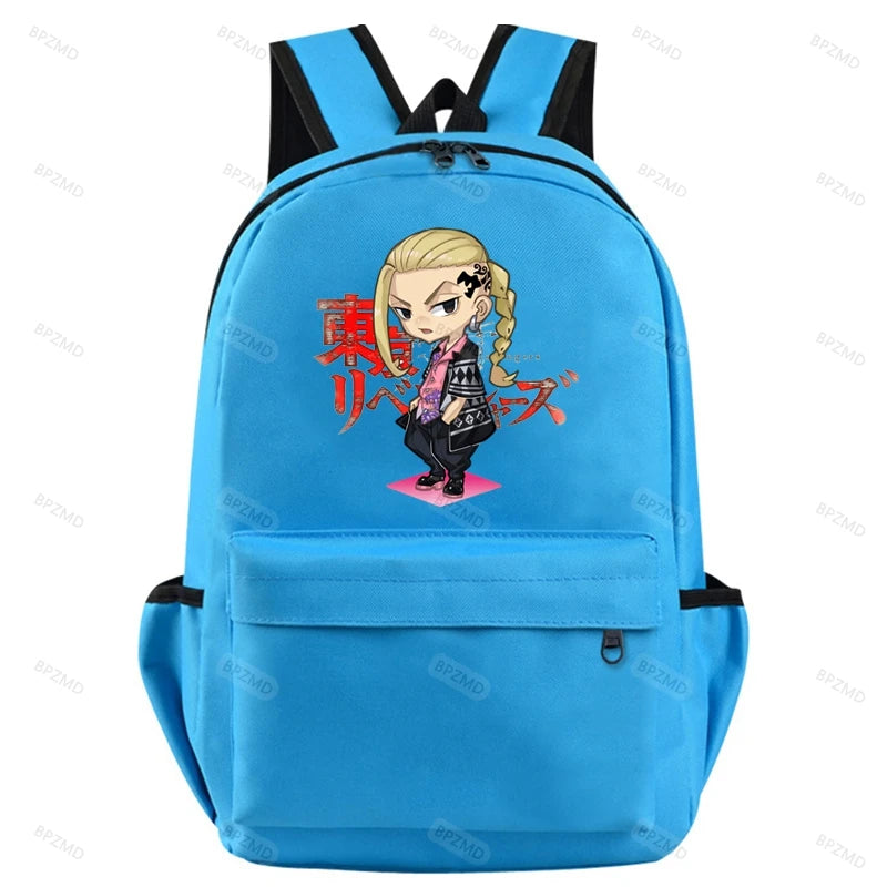 Tokyo Revengers Anime Backpack for Students