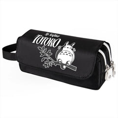 Anime Totoro Pencil Case Large Capacity School Pen Supplies Pencil Bag