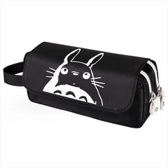 Anime Totoro Pencil Case Large Capacity School Pen Supplies Pencil Bag
