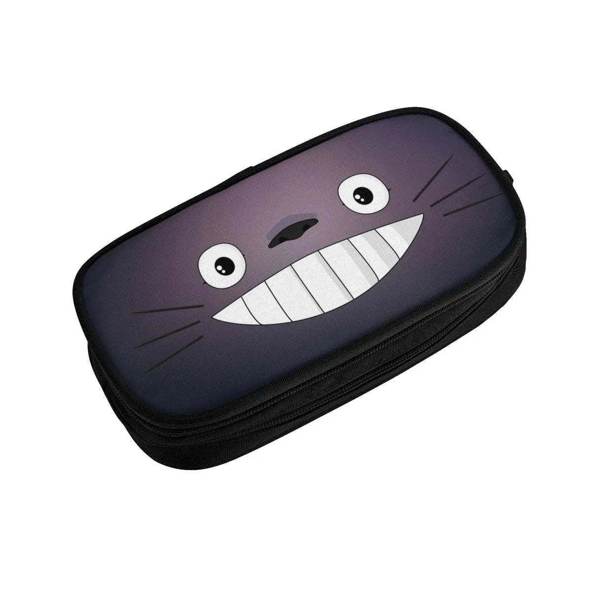 Anime Totoro Pen Box Student School Zipper Pen Bag Child Stationery Bag