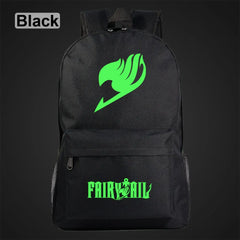 Anime Fairy Tail School Bag - Luminous Design, Green Light