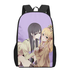 Anime Lesbian Citrus 3D Print School Bags Boys Girls Primary Students Backpack