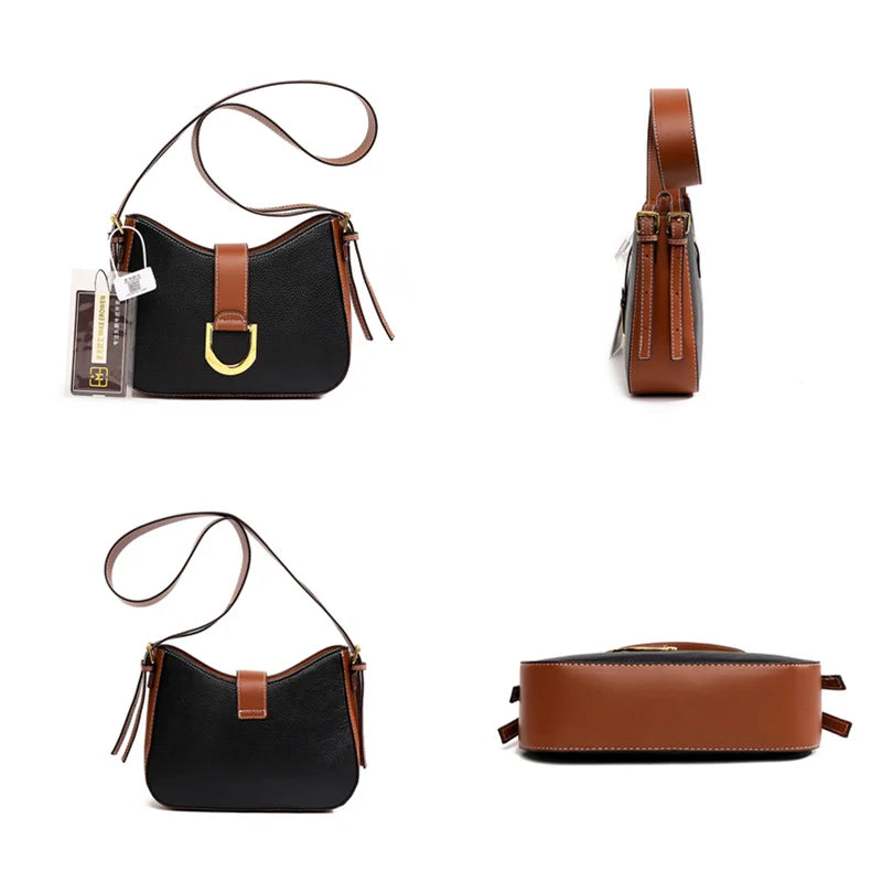 Women Leather Shoulder Bag Crossbody Bag Leather Purse Handbag