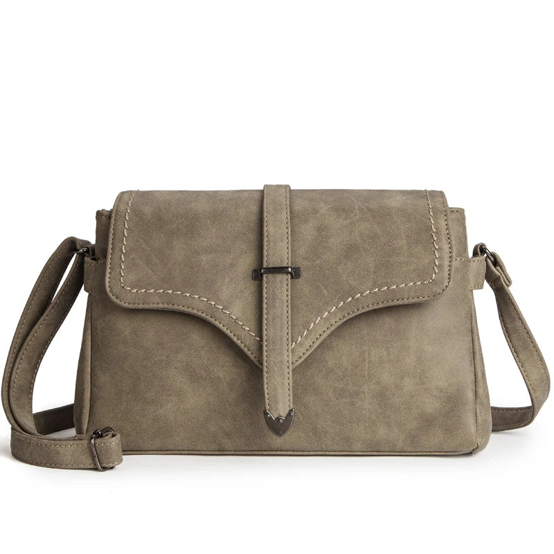 Women Shoulder Bag 6 Colors Pu Leather Crossbody Bags High Adjustable Messenger