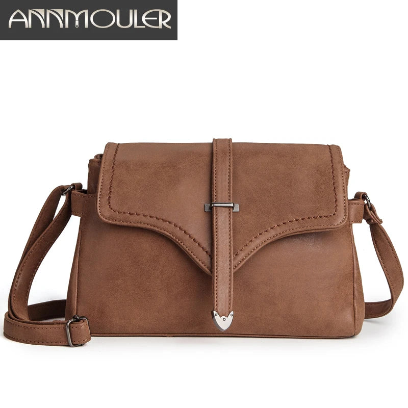 Women Shoulder Bag 6 Colors Pu Leather Crossbody Bags High Adjustable Messenger