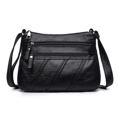 Soft Leather Crossbody Shoulder Bag for Girls
