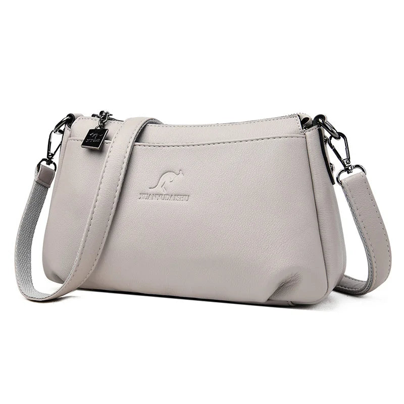 Women Crossbody Bag Small Flap Shoulder Bag PU Leather Handbag