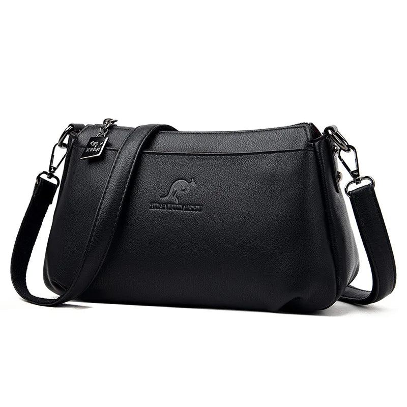 Women Crossbody Bag Small Flap Shoulder Bag PU Leather Handbag