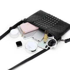 Skull Embossed Crossbody Bag for Women Small Bag Purse