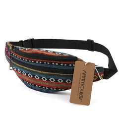 Bohemian Style Women Fanny Pack 8 Colors Fabric Waist Packs