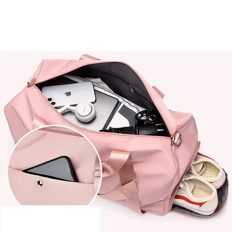 Women's Waterproof Gym Bag Yoga Crossbody Shoulder Bag HPS1282