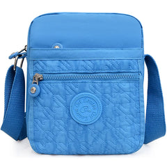 Water Resistant Nylon Shoulder Bag for Women