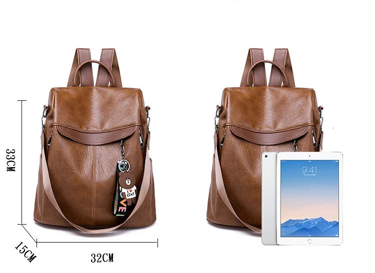 Anti Theft Backpack Women Bags Multifunction Female Backpack
