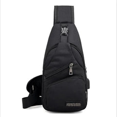 Anti Theft Chest Bag USB Crossbody