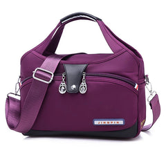 Anti Thief Casual Nylon Shoulder Bag Waterproof Tote Bag Large Capacity