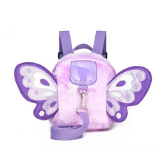 Butterfly Wings Kids Backpack for Girls - Anti-lost School Bag