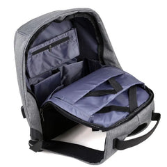 Anti-theft Laptop Rucksack Travel Backpack with USB Charge