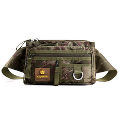 Anti-theft Money Pocket Phone Chest Bag Waterproof Zipper Nylon Waist Belt Bags