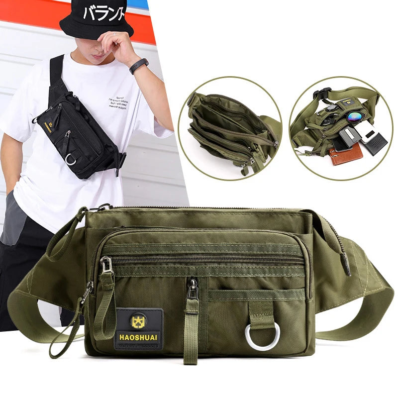 Anti-theft Waterproof Waist Bag for Men and Women